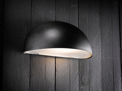 Kontrollera Nordlux Scorpius Maxi svart vägglampa för utomhusbruk E27 21751003