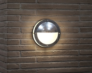 Malte vägglampa Galvaniserad st. Nordlux small 1