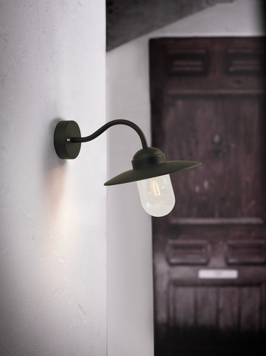 Kontrollera Luxembourg vägglampa Svart Nordlux