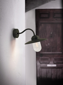 Luxembourg vägglampa Svart Nordlux small 0