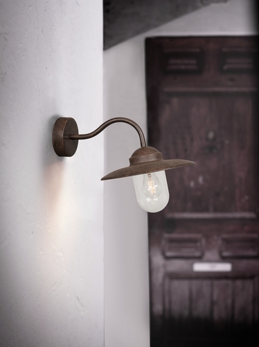 Kontrollera Luxemburg vägglampa Rost Nordlux