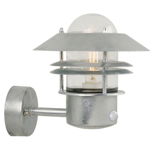 Blokhus sensor vägglampa Galv Nordlux small 2