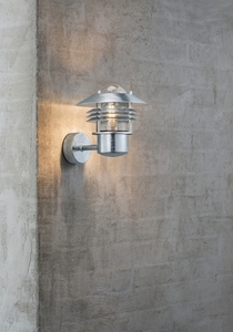 Vejers vägglampa Galv. Nordlux small 2