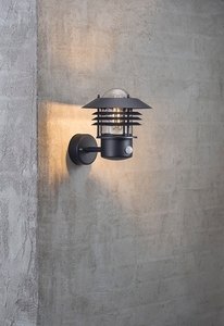 Vejers vägglampa Sensor Svart Nordlux small 0