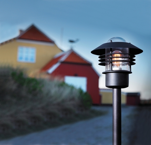 Kontrollera Vejers trädgårdslampa Svart Nordlux