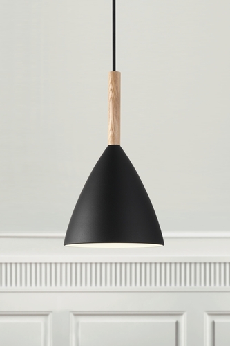 Kontrollera Pure 20 pendellampa Svart Nordlux