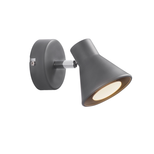 Kontrollera Eik vägglampa grå Nordlux
