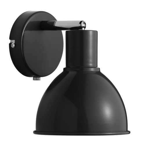 Kontrollera Pop vägglampa Svart Nordlux