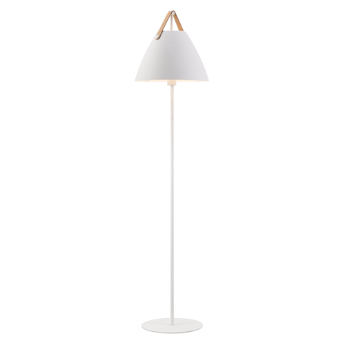 Kontrollera Strap golvlampa Vit Nordlux