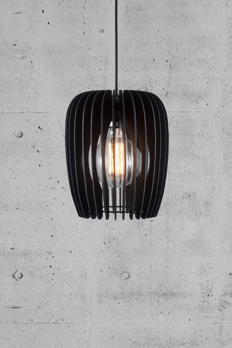 Kontrollera Tribeca 24 pendellampa Svart Nordlux