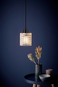 Nordlux Hollywood pendellampa 46483027, bärnstensfärgat glas, E27, Ø 11 cm small 1