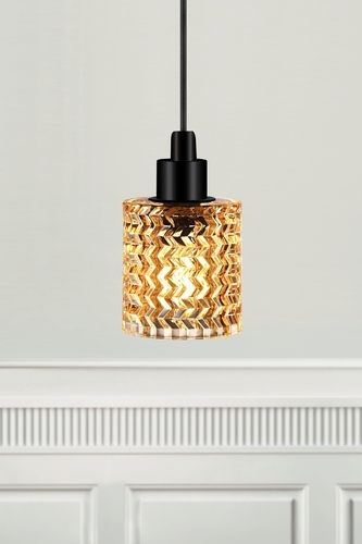 Kontrollera Hollywood pendellampa Amber Nordlux