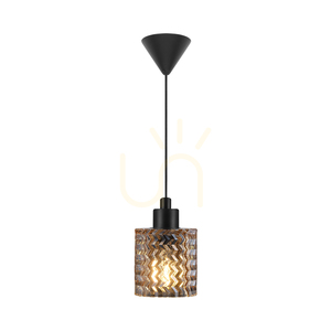 Nordlux Hollywood pendellampa 46483027, bärnstensfärgat glas, E27, Ø 11 cm small 4