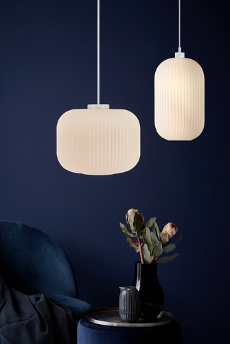 Kontrollera Milford 20 taklampa Opal Nordlux