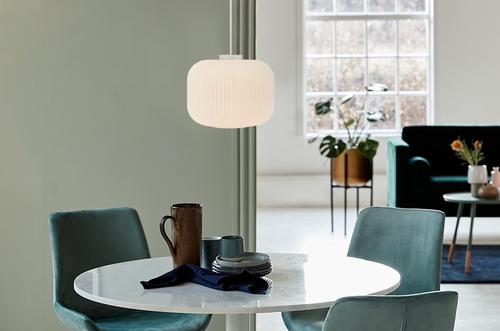 Kontrollera Milford 30 Opal pendellampa från Nordlux