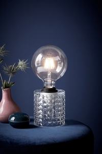 Nordlux Hollywood 46645000 bordslampa i klart glas, E27 small 1