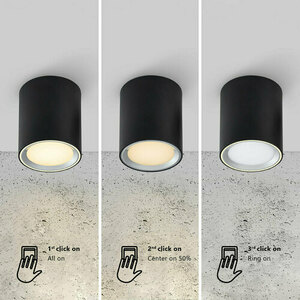 Fallon Long Borstat stål Nordlux small 4