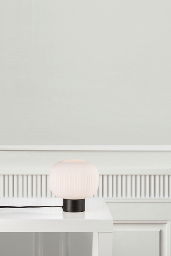 Kontrollera Milford metall/Opalwh bordslampa Nordlux