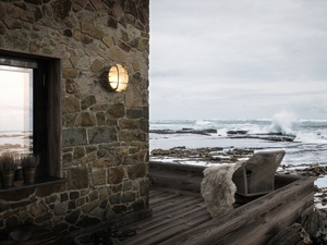 Polperro vägglampa Mässing Nordlux small 2