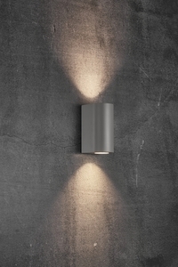 Canto maxi 2 vägglampa Grå Nordlux small 0