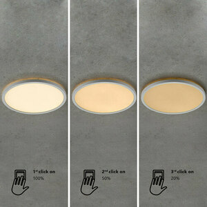 Nordlux Oja 60 vit LED-plafond Ø60 cm 2700 K Moodmaker 50066101 small 3