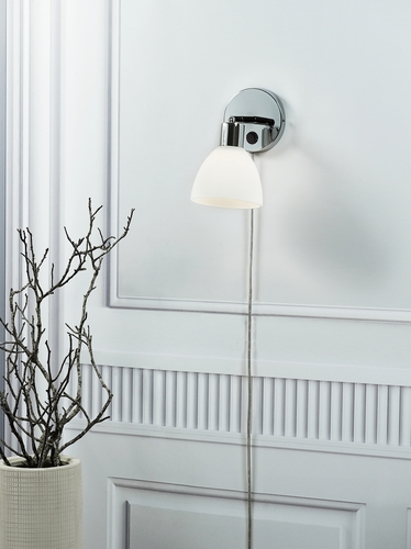 Kontrollera Ray vägglampa Krom Nordlux