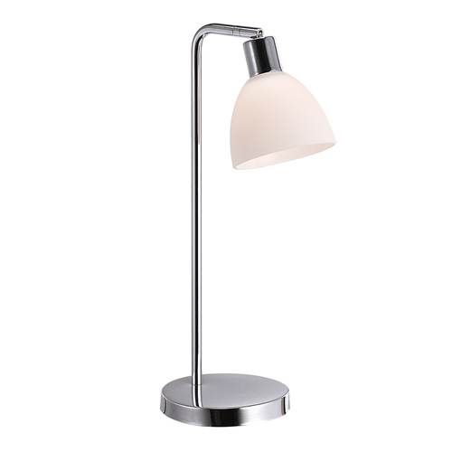 Kontrollera RAY Nordlux bordslampa E14 1 × max. 25 W metall krom