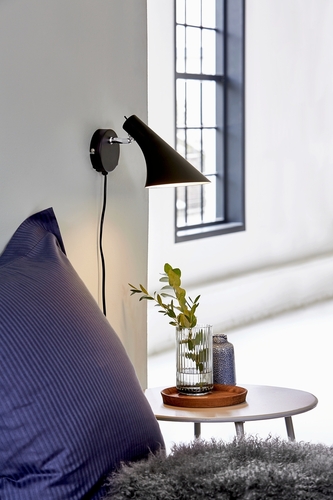 Kontrollera Vanila vägglampa Svart Nordlux