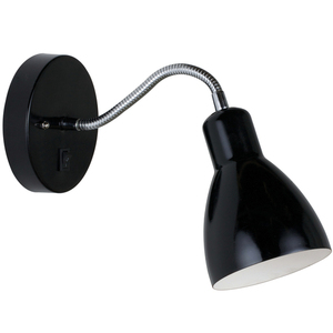 Cyclone Flex vägglampa Svart Nordlux small 1