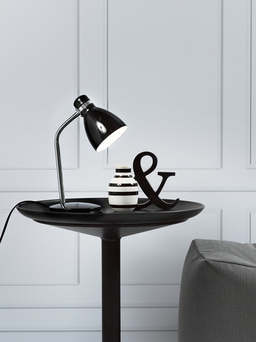 Kontrollera Cyclone bordslampa Svart Nordlux