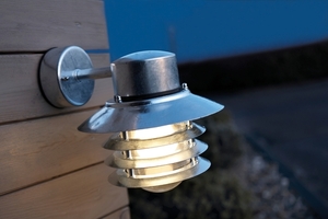 Vejers vägglampa ned Galv Nordlux small 1