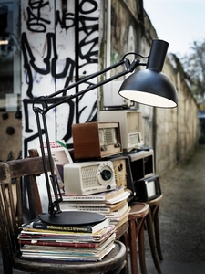 Arki bordslampa/Lampa/skärm Svart Nordlux small 2