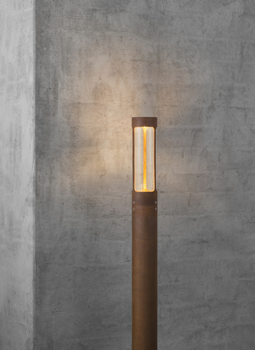 Kontrollera Helix trädgårdslampa Corten Nordlux