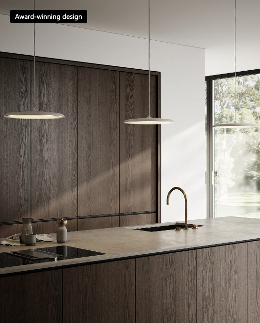 Utsikt Lampa wisząca Artist 40 beżowa Nordlux Lampa wisząca Artist 40 beżowa Nordlux