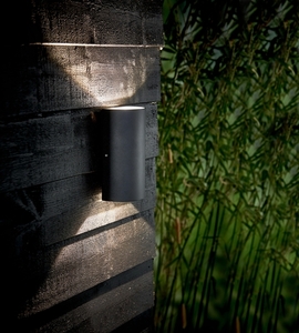Rold Rund vägglampa Rund Svart Nordlux small 0