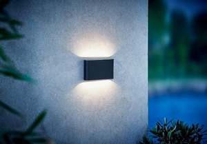 Kinver vägglampa Svart Nordlux small 0