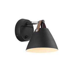 Strap 15 vägglampa Svart Nordlux small 2