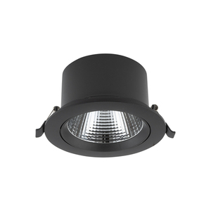 Nowodvorski EGINA LED 15 W 3000 K svart infälld spotlight 10557 small 0