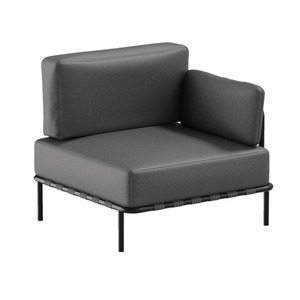 Trädgårdssoffa SIT SIT Outdoor SLAVE gavelmodul mörkgrå 78 cm small 0