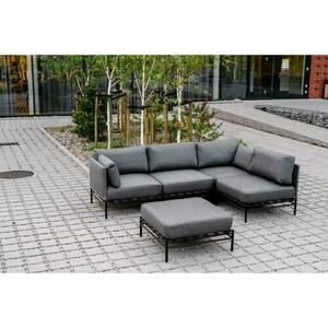 Trädgårdssoffa SIT SIT Outdoor DANDY mörkgrå 78x78 cm OLF rostfritt stål small 2
