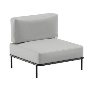 Trädgårdssoffa SIT SIT Outdoor SLAVE grå 78 cm rottinglook small 0