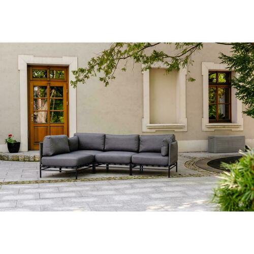 Kontrollera Trädgårdssoffa SIT SIT Outdoor DANDY mörkgrå 78 cm