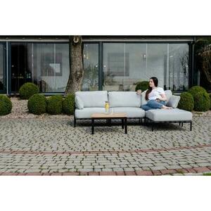 Trädgårdssoffa SIT SIT Outdoor SLAVE PUF modul grå 78x78 cm small 6