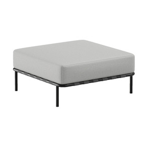 Trädgårdssoffa SIT SIT Outdoor SLAVE PUF modul grå 78x78 cm small 0