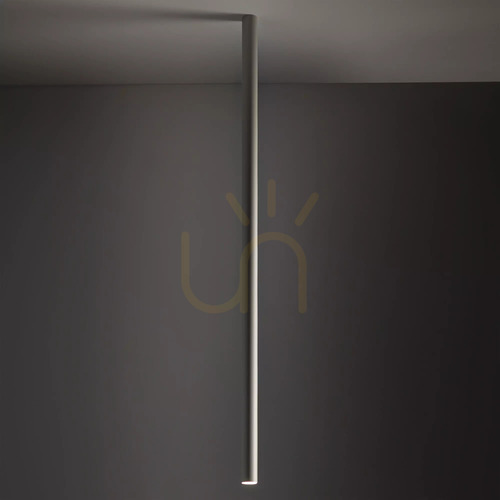 Kontrollera Nowodvorski FOURTY XL 10898 utanpåliggande takspotlight, sidengrå, 110 cm, GU10 R35