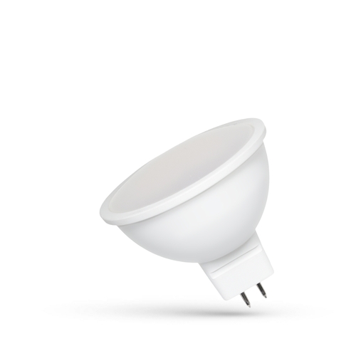 Kontrollera Led Mr16 12 V 6 W Smd Nw med spektrum i mjölkglas