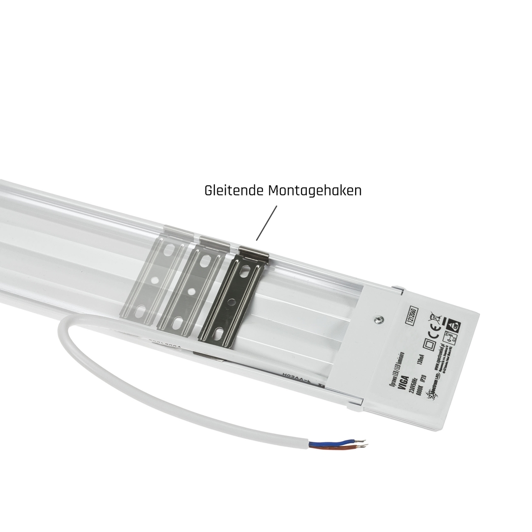 Visa Viga Linear 600mm 14 W Nw 230 V 120st Ip20 76x600x26mm Vit Viga Linear 600mm 14 W Nw 230 V 120st Ip20 76x600x26mm Vit