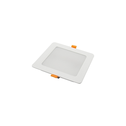 Kontrollera Infälld downlight DURE 3 fyrkantig 12 W 6000 K IP54 vit SpectrumLED