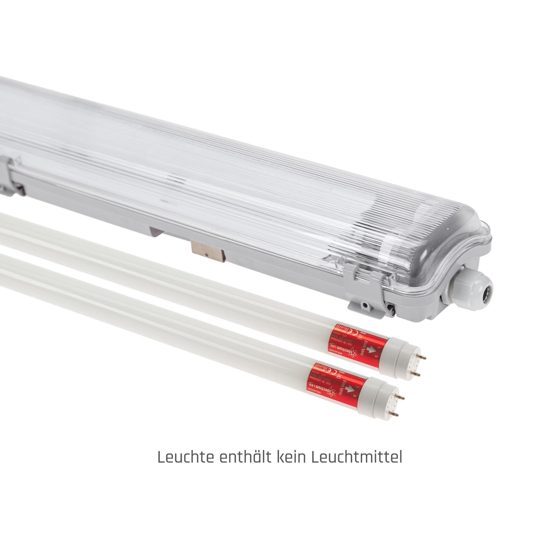Visa Limea Led-rör Slim Hermetic G13 2x60 250 V Ip65 710x90x63 Mm Grå Limea Led-rör Slim Hermetic G13 2x60 250 V Ip65 710x90x63 Mm Grå