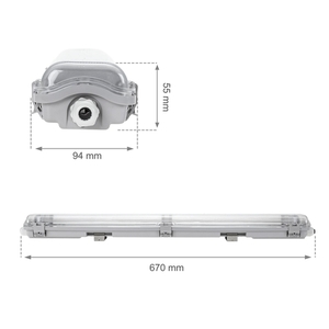 Limea Led-rör Slim Hermetic G13 2x60 250 V Ip65 710x90x63 Mm Grå 5 Limea Led-rör Slim Hermetic G13 2x60 250 V Ip65 710x90x63 Mm Grå small 5